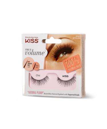 KISS KISS Eyelash Band True Volume - Chic Black 2 Pieces | International Shipping Available - Buy Online on GoSupps.com