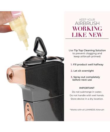 Buy LUMINESS Breeze Airbrush Haircare Stylus Head - Black & Berry | Ultra-Fine Mist for Flawless Application No-Mess Tip | International Shipping Available - Buy Online on GoSupps.com
