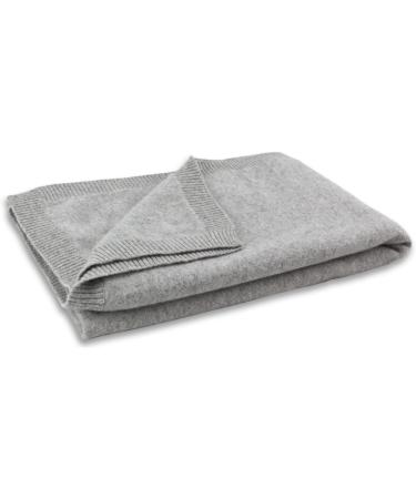 Jet&Bo 100% Pure Cashmere Travel Set in Gray - Blanket, Eye Mask, Socks, Carry/Pillow Case - Buy Online on GoSupps.com