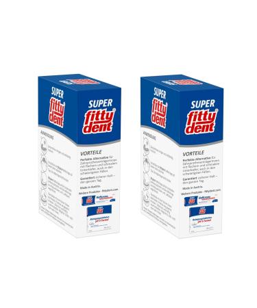 Buy 2x Fittydent Super Adhesive Inserts - 20 Zinc-Free Comfort Pieces | Secure Dentures Worldwide Shipping - Buy Online on GoSupps.com