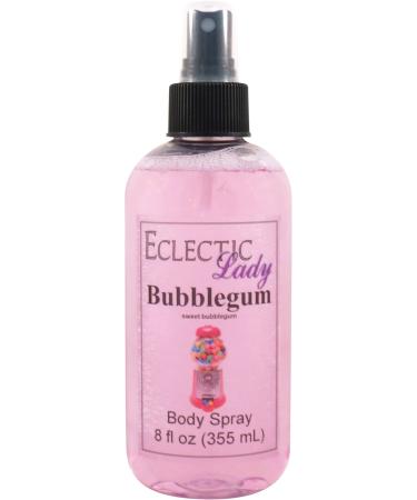 Bubblegum Body Spray 8 ounces Body Mist for Women with Clean Light & Gentle Fragrance Long Lasting Perfume with Comforting Scent for Men & Women Cologne with Soft Subtle Aroma For Daily Use 8 Fluid Ounces