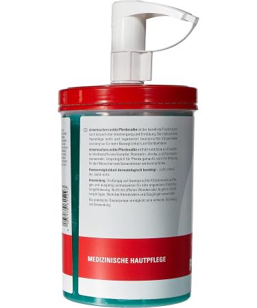 Buy Eimermacher Horse Ointment 1000ml Can with Dispenser - Effective Equine Care | International Shipping Available - Buy Online on GoSupps.com