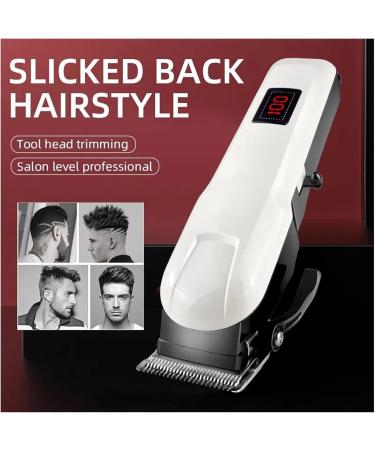 2023 New Electric Hair Clipper - Rechargeable Men's Shaver with LCD Wireless Beard Trimmer - International Shipping Available - Buy Online on GoSupps.com