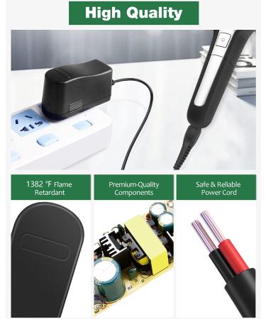 Philips Norelco Charger Cord for HQ8505 2300 7000 5000 3000 Series Electric Shavers - JOVNO 15V Adapter - Buy Online on GoSupps.com