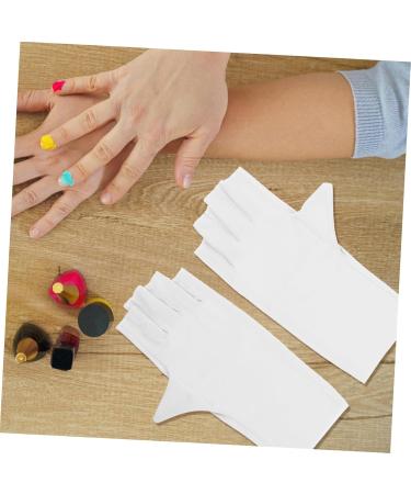 minkissy 2 Pairs Sun Gloves Pink Gloves Uv Protection Gloves for Nail Uv Protection Gloves for Manicure Nail Art Anti-uv Gloves Uv Nail Gloves Nylon Nail Supplies Thin Section 21x12x0.1cm As Shown - Buy Online on GoSupps.com