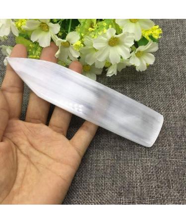 Stone Natural Selenite Crystal Gemstone Reiki Remove Negative - Buy Online on GoSupps.com