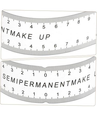 FOMIYES 1pc Eyebrow Ruler Eyebrows Pour Measure Stencil Brow Mapping Eyebrow Balance Ruler Tool Embroidery - Buy Online on GoSupps.com