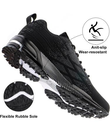 Anokar Breathable Running Shoes for Men & Women | Lightweight Sports Sneakers for Jogging & Walking - Available in Black Blue Gray Red (EU Sizes 39-48) - Buy Online on GoSupps.com