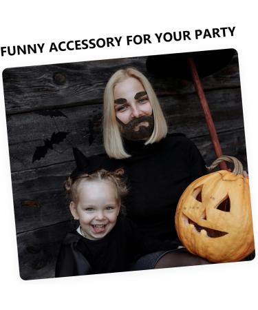 Outanaya 1 Set Beard Dress up Fake Whiskers Beard Costume Fake Long Beard Christmas Santa Claus Beard Plush - Buy Online on GoSupps.com