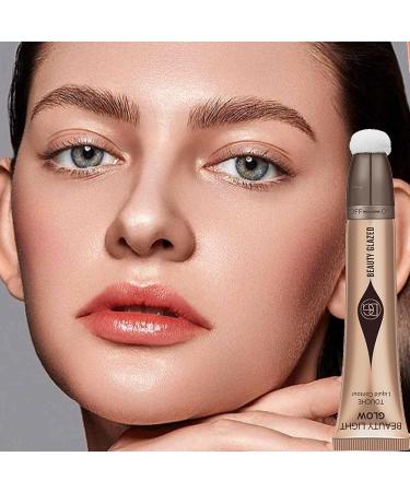 Highlighter Makeup Liquid Lasting Face Contouring Highlighter Blusher Stick Shimmer Matte Natural Brighten Makeup for Grooming Face Tmay Repair Lotion - Buy Online on GoSupps.com