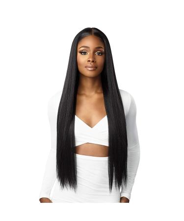 Sensationnel Butta Lace Human hair blend wig - Straight 32 (1B)