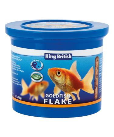 Beaphar King British Natural Goldfish Flake (with IHB) 200g x 2