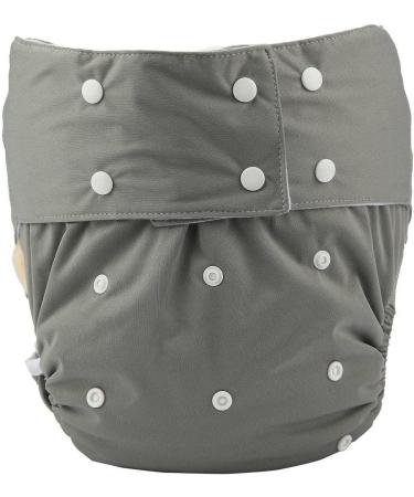 Adult Cloth Diaper Cover Nappy Reusable Washable Adjustable for Disability Incontinence Person (D05)