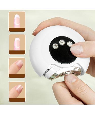 XIAOXIAOYU Baby Nail Trimmer Electric Automatic Electric Toenail Clippers | Toenail Clippers Nail File Nail Clippers Nail Clippers for Adults Children White - Buy Online on GoSupps.com