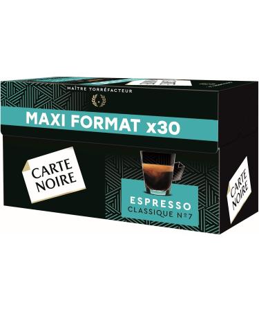 Carte Noire Caf Espresso Classique N 7 Nespresso Compatible Capsules Pack of 30 capsules - Buy Online on GoSupps.com
