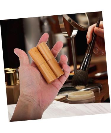 VICASKY 2pi ces Tubes Vides Bambou Pour Cr er Des Rouges L vres Lot De Contenants Rechargeables l gants Pour Gloss Et L vres Accessoires Maquillage Naturels Et Portables - Buy Online on GoSupps.com