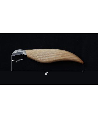 BeaverCraft Chip Carving Knife C6 - Precision Woodworking Tool for Fine Detailing and Stop Cuts - Buy Online on GoSupps.com