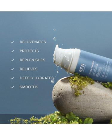 REN Clean Skincare Everhydrate Moisturizing Face Gel Cream | Daily Hydrating Moisturizer for Dry & Sensitive Skin with Hyaluronic Acid - Buy Online on GoSupps.com