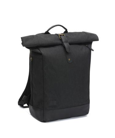 Fillikid wrap backpack Berlin |Baby wrap backpack with stroller attachment |Diaper bag backpack for mom and dad |Baby bag backpack with diaper pad & bottle warmer black
