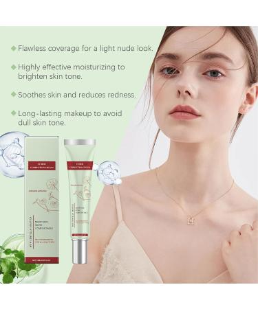 High Coverage Foundation - Moisturizing CC Cream - Concealer 15ml High Coverage Moisturizing for Skin Types Men and Women - Buy Online on GoSupps.com