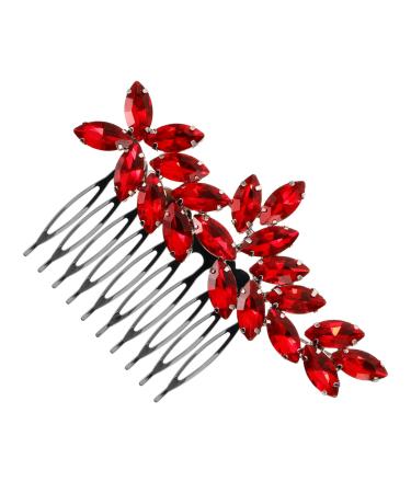 Didiseaon Bridal Headwear Wedding Hair Clips for Brides Bridal Hair Comb Hair Combs for Women Decorative Hair Side Combs Decorative Hair Combs for Women Accessories Rhinestone Hair Side Comb