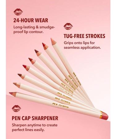 SHEGLAM Lip Facts Crayon l vres hautement pigment pour fa onner et sculpter les l vres Cr me longue dur e Caf Mais d'abord le caf  - Buy Online on GoSupps.com