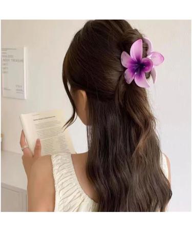 Hair clips Claw Clips 1 Pc Fashion Women Beach Vacation Hair Clips Hair Claw Girls Flower Sweet Hair Claw Hairpin Women Girls Accessories-O(Q) - Buy Online on GoSupps.com