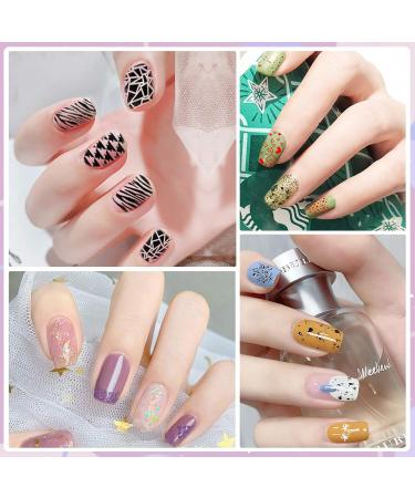 Premium Bute Nail Stamping Set - 12 Templates & 8 Gel Colors for Stunning Nail Art - UV Stamping Gel Included - Buy Online on GoSupps.com