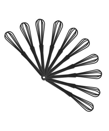 FOMIYES 10pi ces M langeur Manuel Pour Coloration Capillaire Fouet M langer Pour Teintures Outil De M lange Pour Poudres Colorantes Mini Batteur Pour Homog n iser Les Couleurs