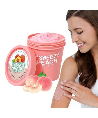 Soin corps gommage corps exfoliant bio Hydratant Nourrissant exfoliant lisse gommage blanchissant Peach corps mains pieds gommage beaut 280g Elitzia etpho1 peaux s ches sans cruaut & Vegan