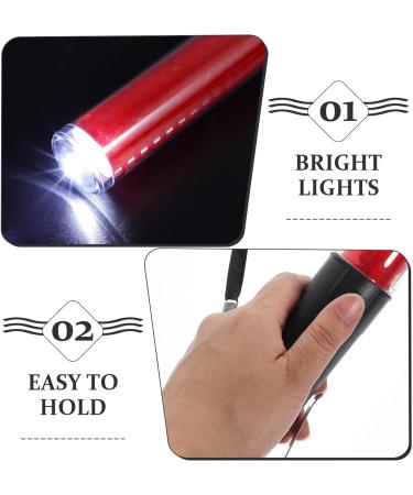 SOLUSTRE Traffic Wand 26cm Led Traffic Control Wands Police Wand Safety Light Wands Air Marshaling Signal Wand Concert Cheering Stick for Parking Car A - Buy Online on GoSupps.com