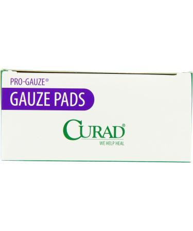 Curad Non-Woven Pro-Gauze 2x2 - 10 Count x 6 Packs - Buy Online on GoSupps.com