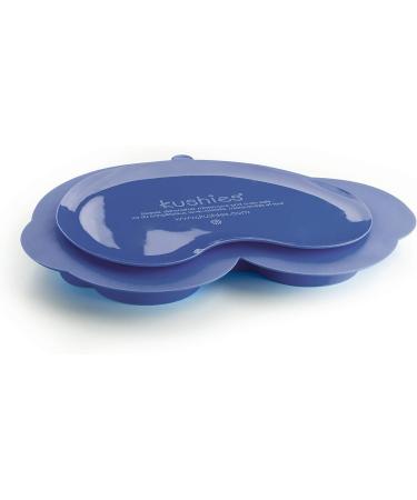 Kushies Siliplate Silicone Suction Plate for Toddlers - BPA, PVC & Phthalate Free - Blue - Buy Online on GoSupps.com