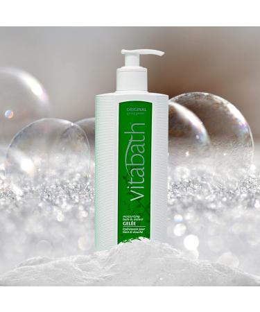Vitabath Original Spring Green Moisturizing Bath & Shower Gel - 21 oz | Botanical Skin Rejuvenation Body Cleanser with Patchouli Extract - Buy Online on GoSupps.com
