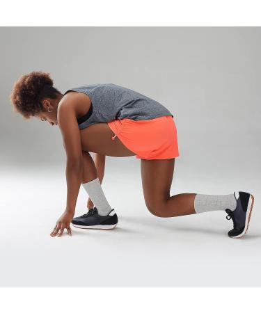 MONFOOT Solid White Crew Socks 8 Pack - Men's and Women's Athletic Cushioned Socks (Medium) - Buy Online on GoSupps.com
