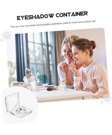 FOMIYES Makeup Eyeshadow 18 Pcs Eye Shadow Box Blush for Cheeks Empty Makeup Case Mini Eye Shadow Case Travel Sample Portable 4.2x1.5cmx3pcs As Shownx3pcs - Buy Online on GoSupps.com