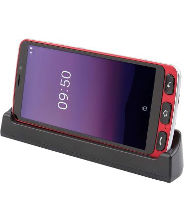 Olympia Neo Senior Smartphone - Extra Large Display Hearing Aid Compatible Emergency Call Button Red - Model 2287 - International Shipping Available - Buy Online on GoSupps.com