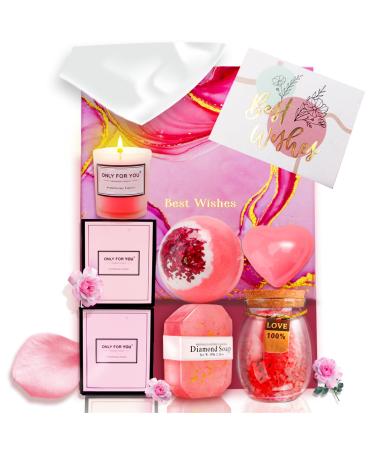 Gift Baskets for Women - Birthday Gifts for Women Her Friends Coworkers Wife Mom Daughter Sister -Christmas Valentine's Day Mothers Day Gifts - Get Well Gifts for Women Spa Gift Set