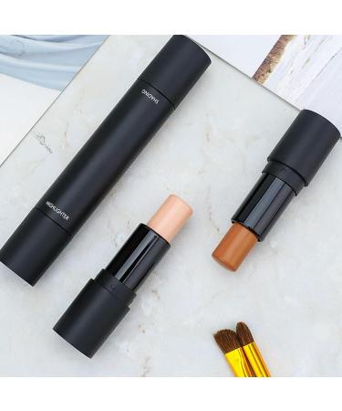 2 in 1 Face Highlighter Double-Ended Contouring Highlighting Stick Makeup Facial Highlighter Contouring Cosmetics Cream Stick 3D Face Body Shaping Highlight Stick Dtt - Buy Online on GoSupps.com