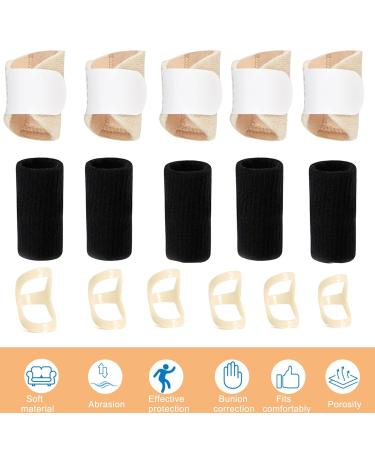Thumb Finger Splints Set (5 pcs) & 6 Finger Immobilization Splints | Trigger Finger Protectors with Aluminum Alloy Cream & Black - Buy Online on GoSupps.com
