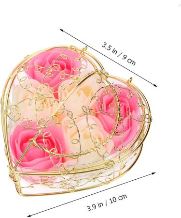 Ipetboom 8 Boxes Soap Spa for Cosmetology Kit Preserved Bath Soaps Pink Decor Essential Oil Soap Pink Suit Fancy Soap Roses Soap Wedding 's - Buy Online on GoSupps.com