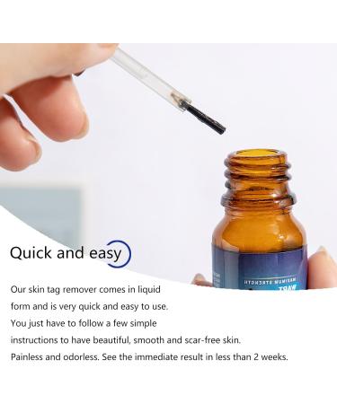 Skin Spot Removal | 10ml Solution for Dissolving Mole Daily Beauty Care for Face Legs Feet Arms Home and Travel Men Women - Buy Online on GoSupps.com