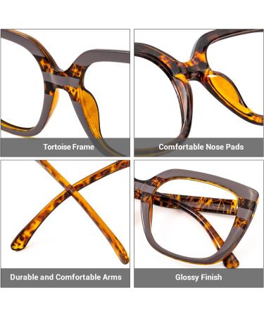 Zeelool Stylish Oversized Square Blue Light Blocking Glasses for Women - Brenda ZOP02126-01 Mauve Gaming Eyewear - Buy Online on GoSupps.com