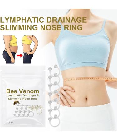 Beeengift Lymphatic Drainage & Slimming Nose Ring | Essential Oil Firing Ring for Women & Men - 2 Pack - Buy Online on GoSupps.com