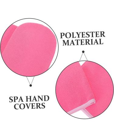1paire De Spa Cire De Paraffine Chauffants R utilisables Pour Soins Des Mains Avec Sangle Couverture Confortable Et Pratique Pour Cire Au Bain Pour Soins 25.50X15.00X1.00CM Ros  - Buy Online on GoSupps.com