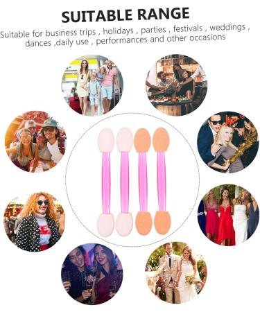 Hemoton 80pcs Sponge Makeup Stick Eye Shadow Sponge Eyeshadow Brush Eyeshadow Applicator Eyeshadow Sponge Brush Cosmetic Eyeshadow Sponge Eye Shadow Applicator Makeup Eye Shadow Brush - Buy Online on GoSupps.com