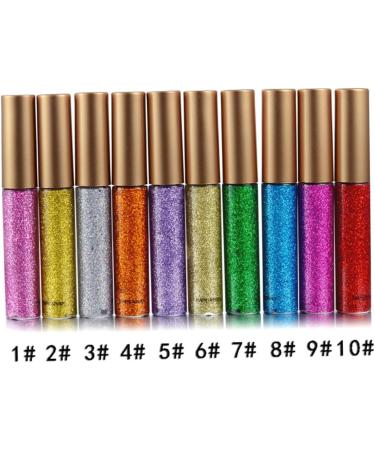 Beavorty 20 Pcs Eyeliner Pencil Eyeshadow Liquid Eyeliner Glitter Eyeliner Eye Shadow Set 1 count (Pack of 1) Assorted Colorx2pcs - Buy Online on GoSupps.com