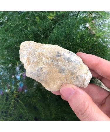 Natural Crystal Rough Natural Crystals and Stones Natural Agate Geode Sphere Egg with Box Crystal Cluster Raw Stone Specimen Rough Irregular Decorative Gift for Decoration 100-150g - Buy Online on GoSupps.com