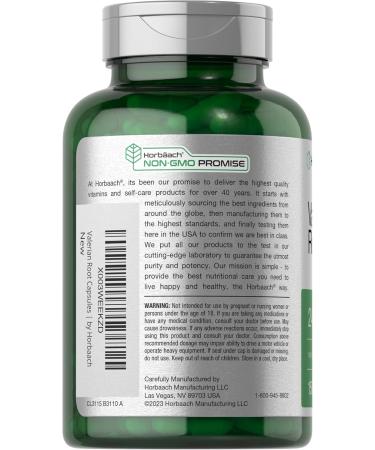 Horb ach Valerian Root Capsules | 2400 mg | 150 Count | Extract Supplement | Non-GMO Gluten Free - Buy Online on GoSupps.com