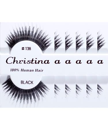 6packs Eyelashes - 138 by Christina